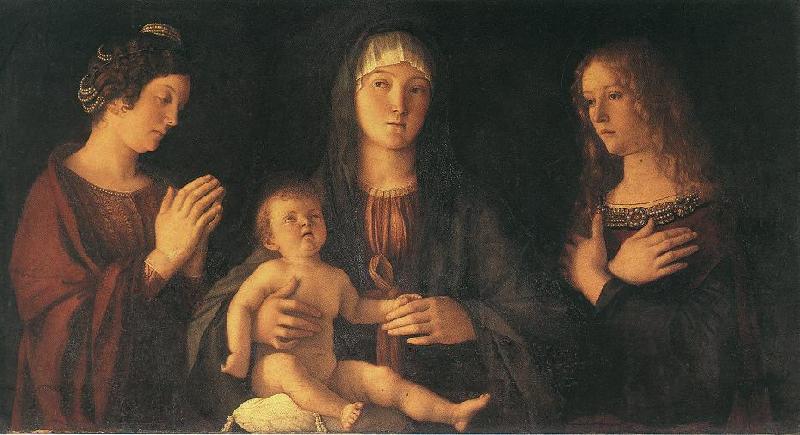 BELLINI, Giovanni Sacred Conversation oil painting image